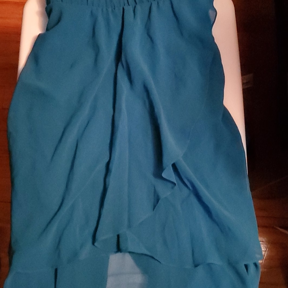 High low chiffon skirt